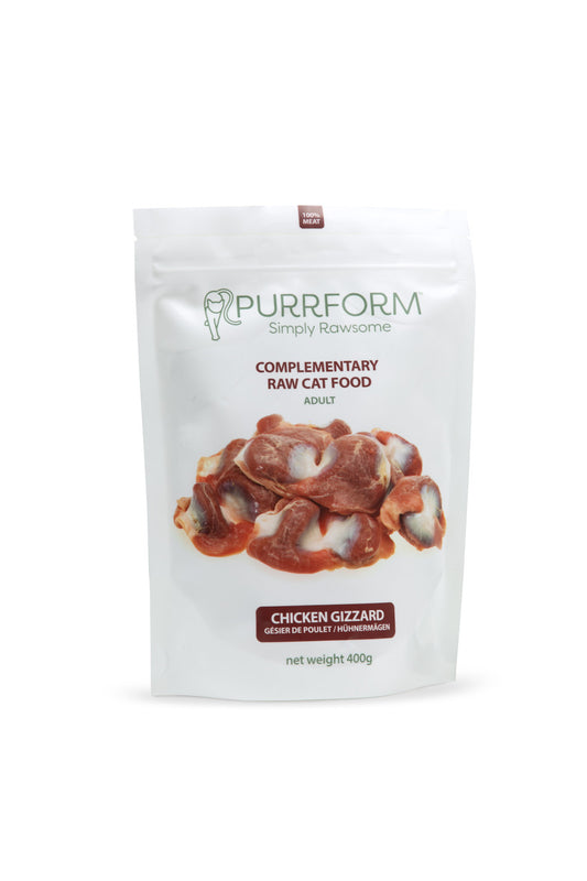 Purrform Chicken Gizzards - 400g