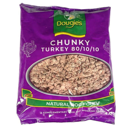 Dougies Chunky Free Flow Turkey - 1kg