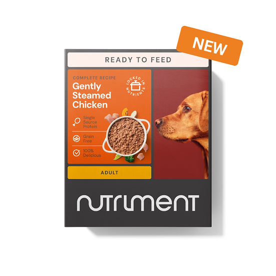 Nutriment Gently Steamed Chicken Complete  For Dogs - 395g