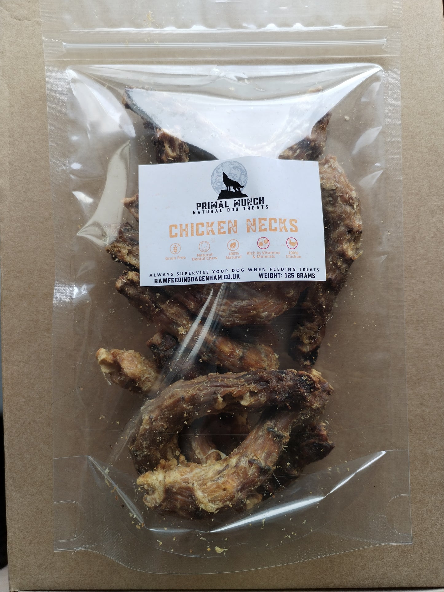 Dried Chicken Necks - 125g