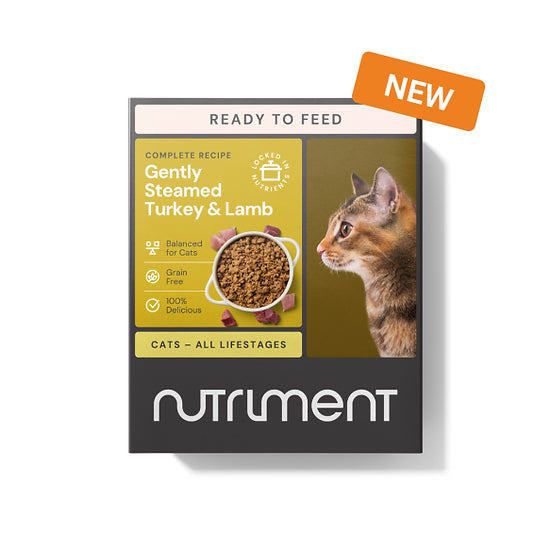 Nutriment Gently Steamed Turkey & Lamb Complete For Cats - 395g