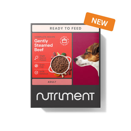 Nutriment Gently Steamed Beef Complete  For Dogs - 395g