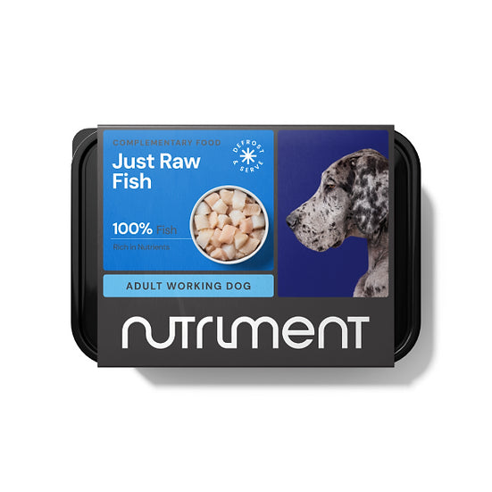 Nutriment 'Just Raw Fish' 100% White Fish - 500g