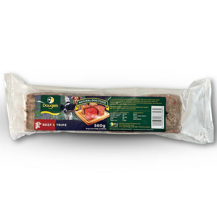 Dougies Beef & Tripe Mince - 4 x 140g (560g)