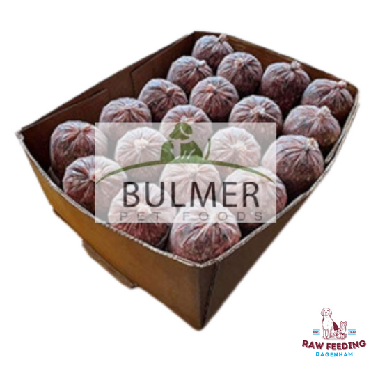 Bulmer Raw 80:10:10 completes Mix Box Of 20 x 454g 9kg (Without Chicken)