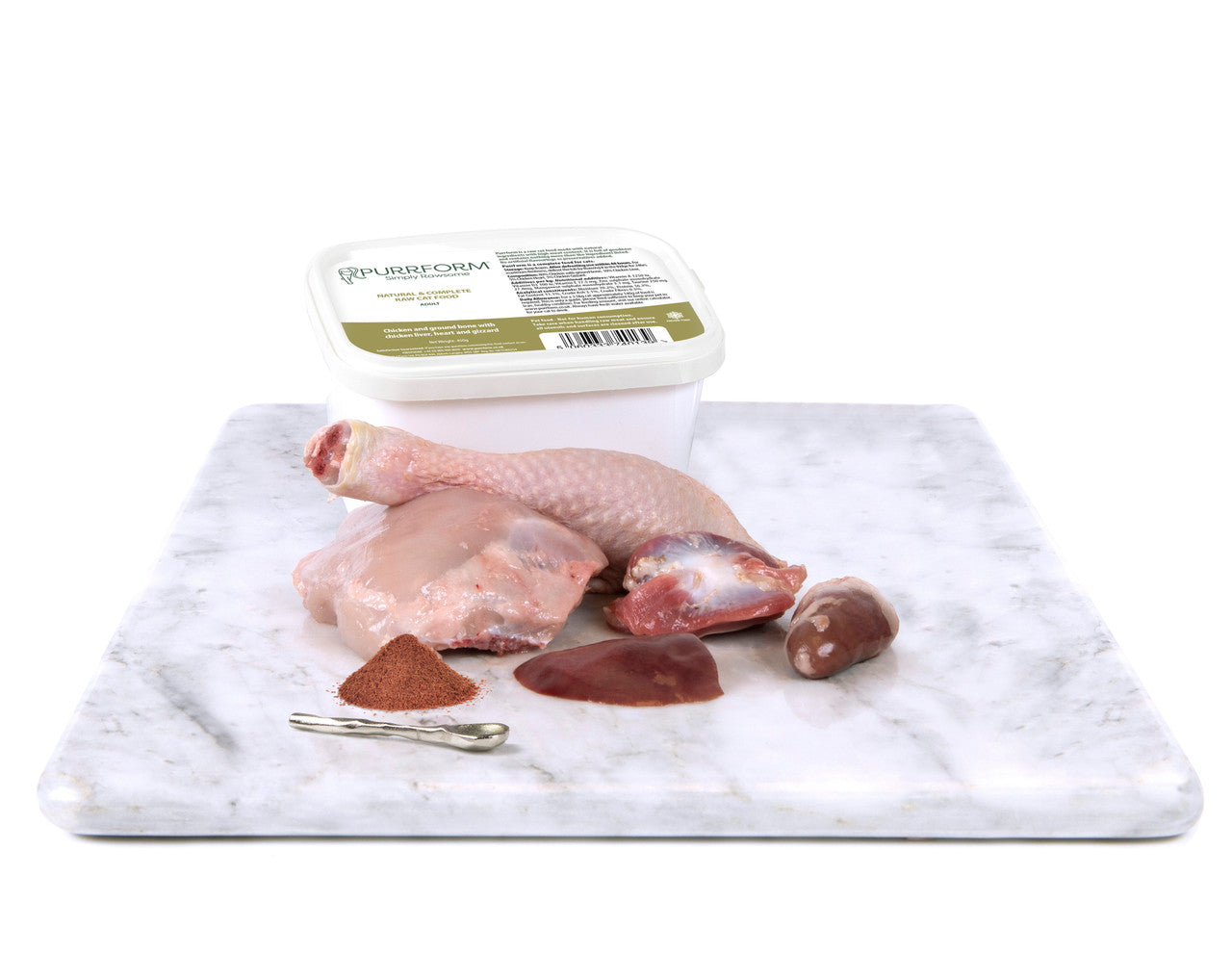 Purrform Chicken Complete Raw Cat Food 450g - ADULT
