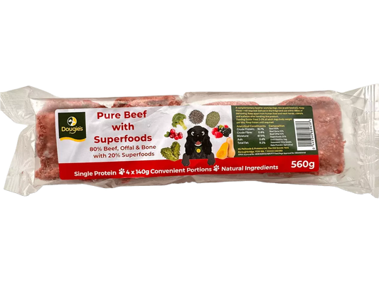 Dougie's Beef With Superfoods - 560g