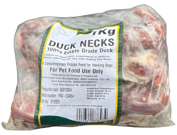 Dougies Duck Necks - 1KG