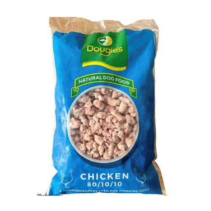 Dougies Chunky Free Flow Chicken - 1kg