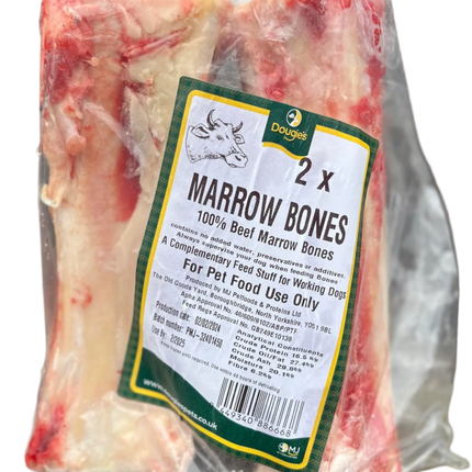 Dougies Long Marrow Bones - 2 Pack