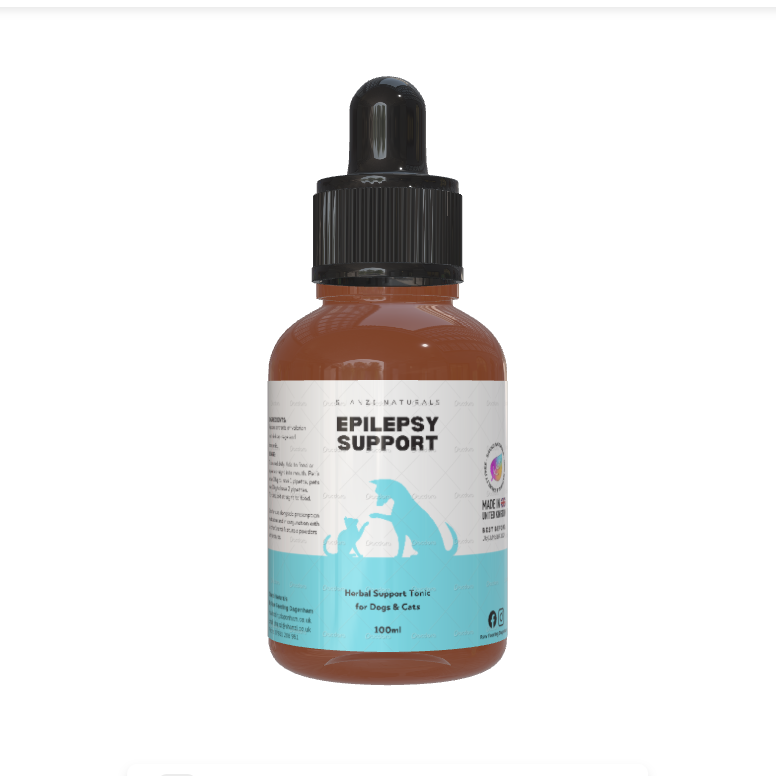 Natural Epilepsy Support Liquid For Dogs & Cats
