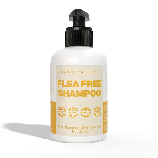 Flea Shampoo For Dogs - With Neem Oil - 250ml