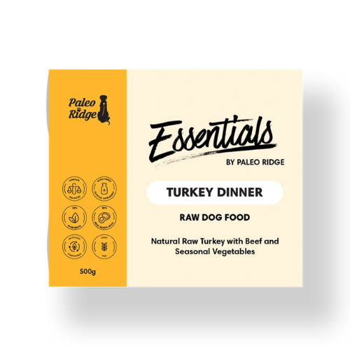 paleo ridge essentials complete turkey dinner for dogs