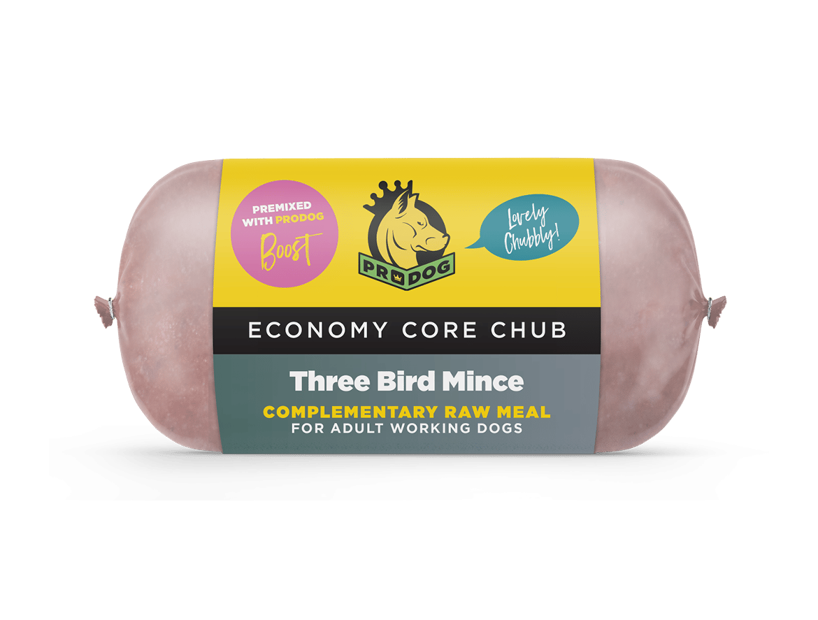 ProDog Economy Core Three Bird Mince 80:10:10 - 450g