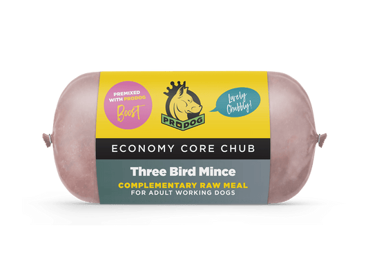 ProDog Economy Core Three Bird Mince 80:10:10 - 450g