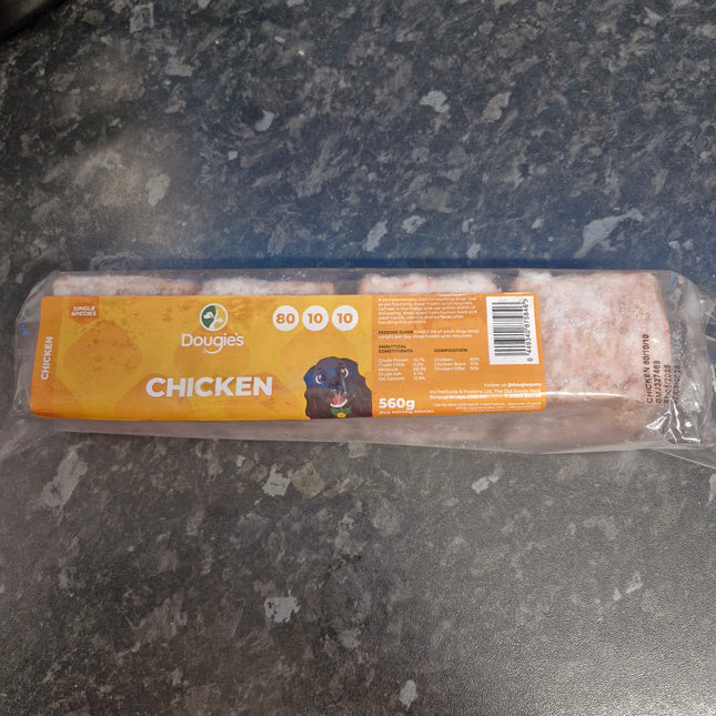 Dougies Chicken - 80:10:10 - 4 x 140g (560g)