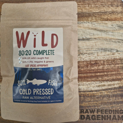 80:20 Cold Pressed Complete For Dogs - 150g Sample Size (Great for using as treats!)