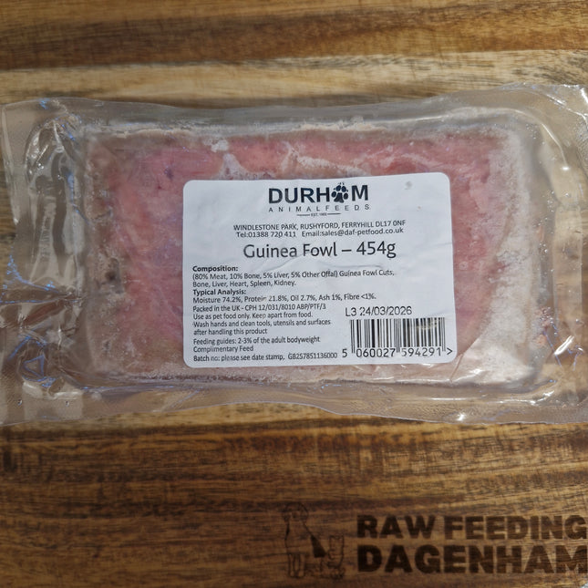 DAF Guinea Fowl Mince 80:10:10 - 454g