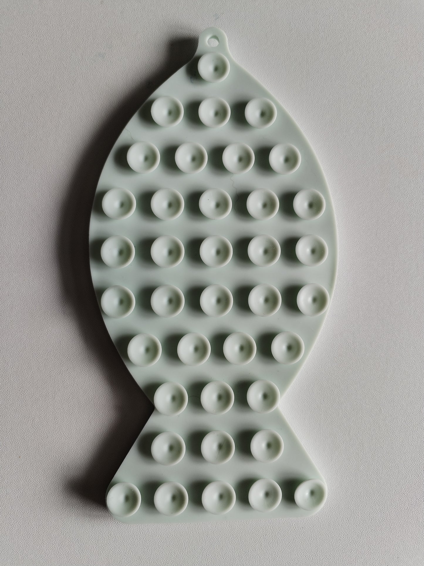 Fish Shaped Licki Mat with Suction Cups