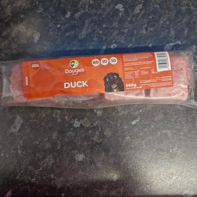 Dougies Duck - 80:10:10 - 4 x 140g (560g)