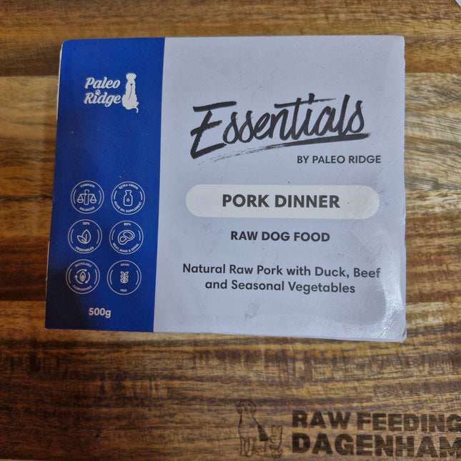 Paleo Ridge Essentials Pork Dinner - Complete - 500g