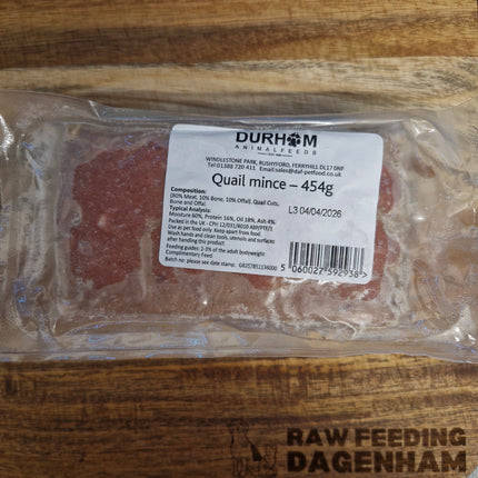 DAF Quail Mince 80:10:10 - 454g