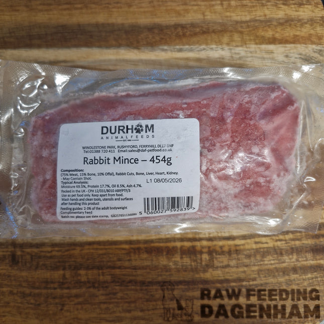 DAF Rabbit Mince 75:15:10 - 454g
