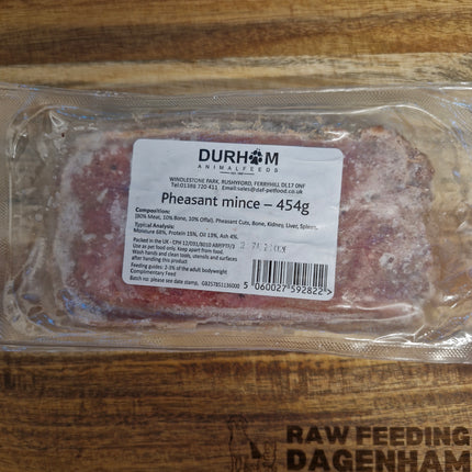 DAF Pheasant Mince 80:10:10 - 454g