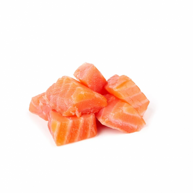 Raw Salmon Chunks - 2KG