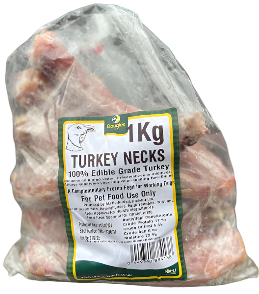 Turkey Necks - 1kg