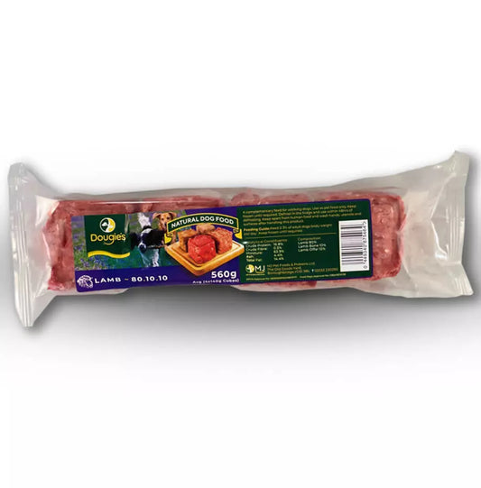 Dougie's Raw single protein lamb - 80/10/10 raw dog food - Raw Feeding Dagenham 